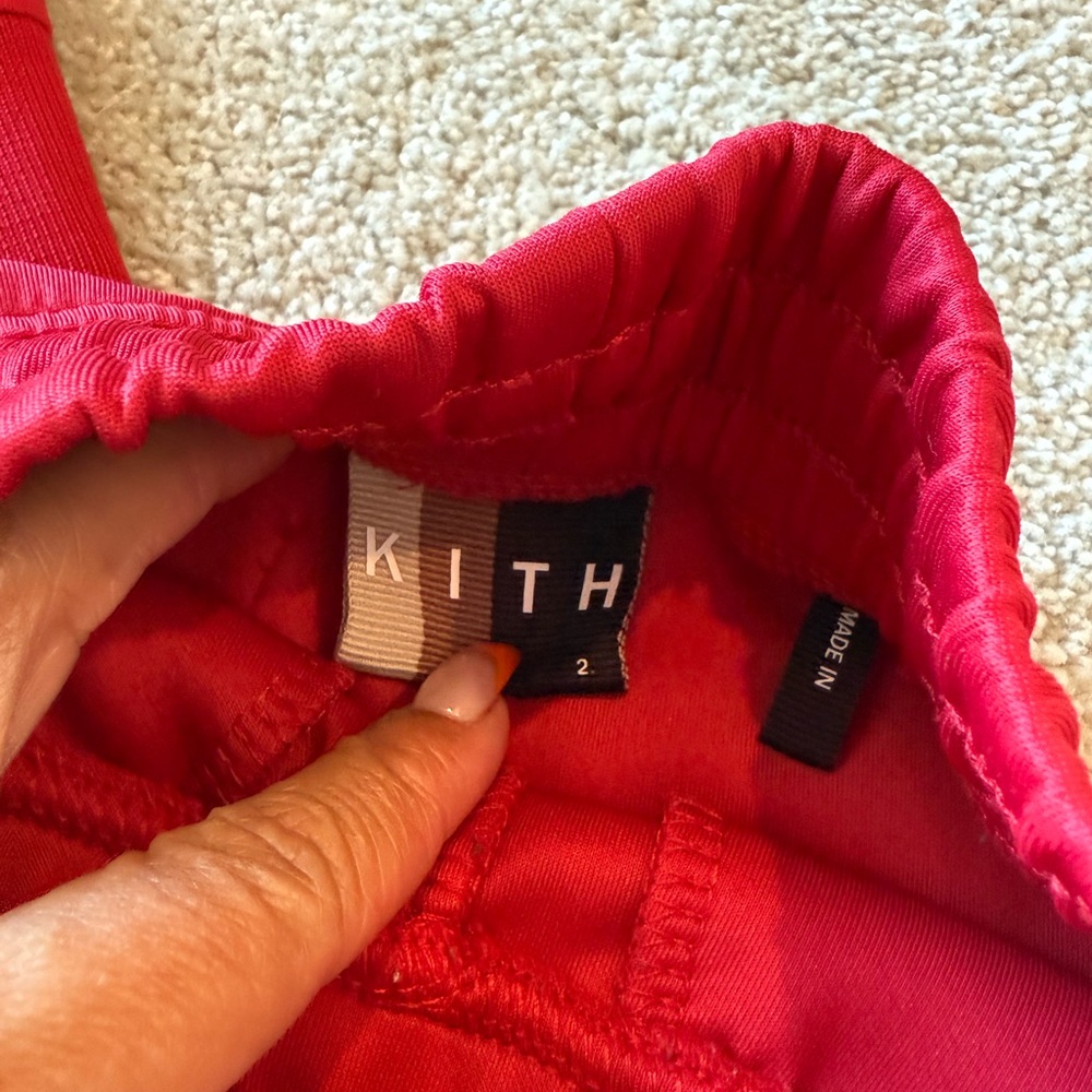 Kith Kids Red Sweatpants & Joggers Set - Picture 3 of 5
